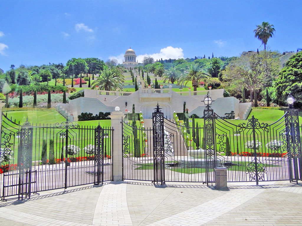 Israel - Haifa - O lindo jardim Bahai