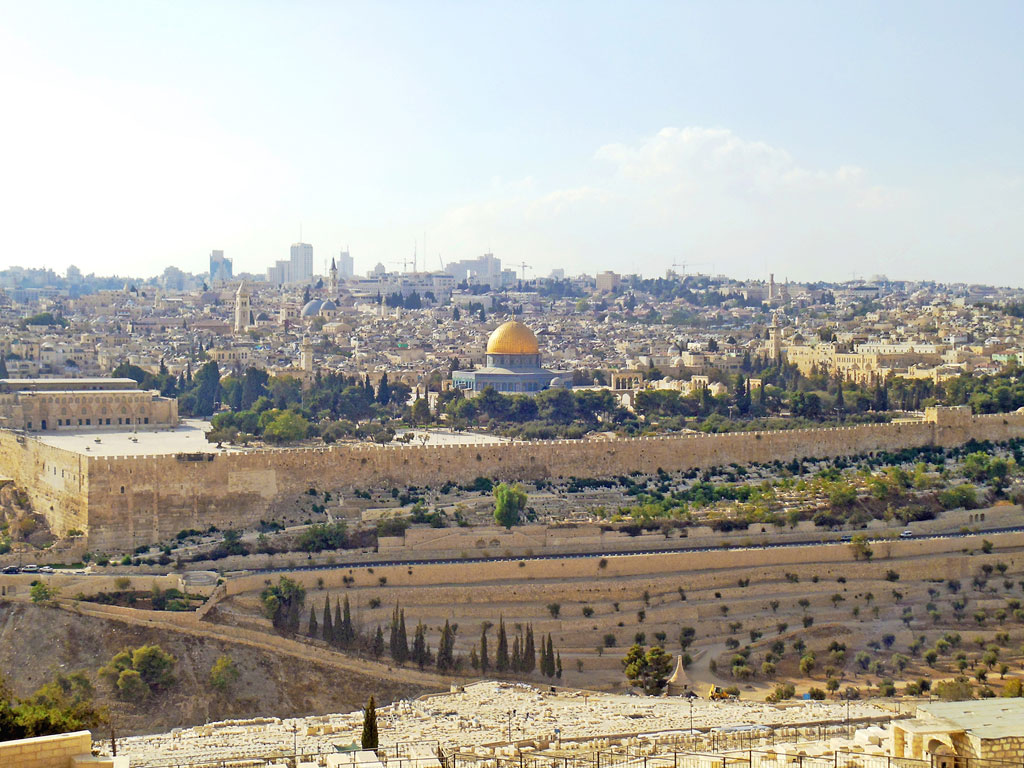 Israel - Jerusalém - Domo dourado e a esplanada das mesquitas