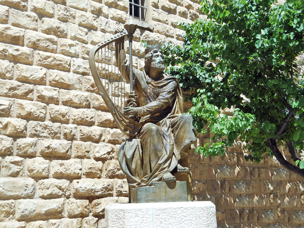 Israel - Jerusalém - Estátua do Rei David