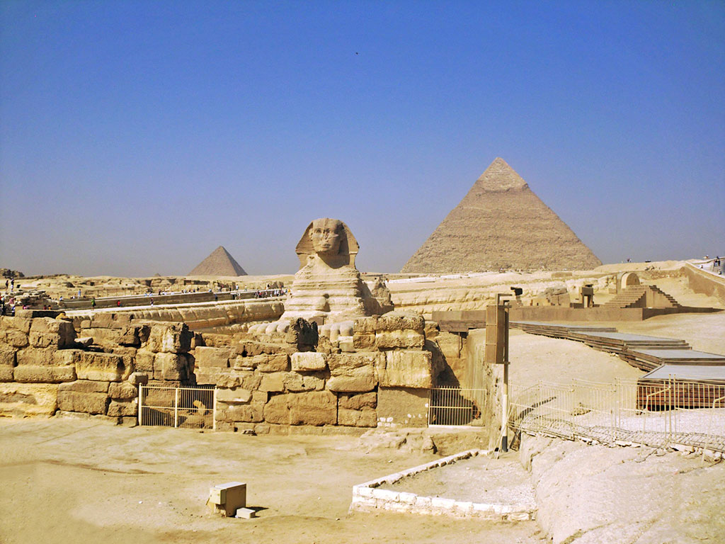 Egito - Gizé (Esfinge e Pirâmides)