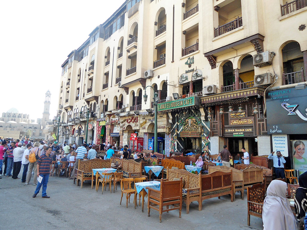 Egito - Mercado do Cairo (Khan El Khalili)