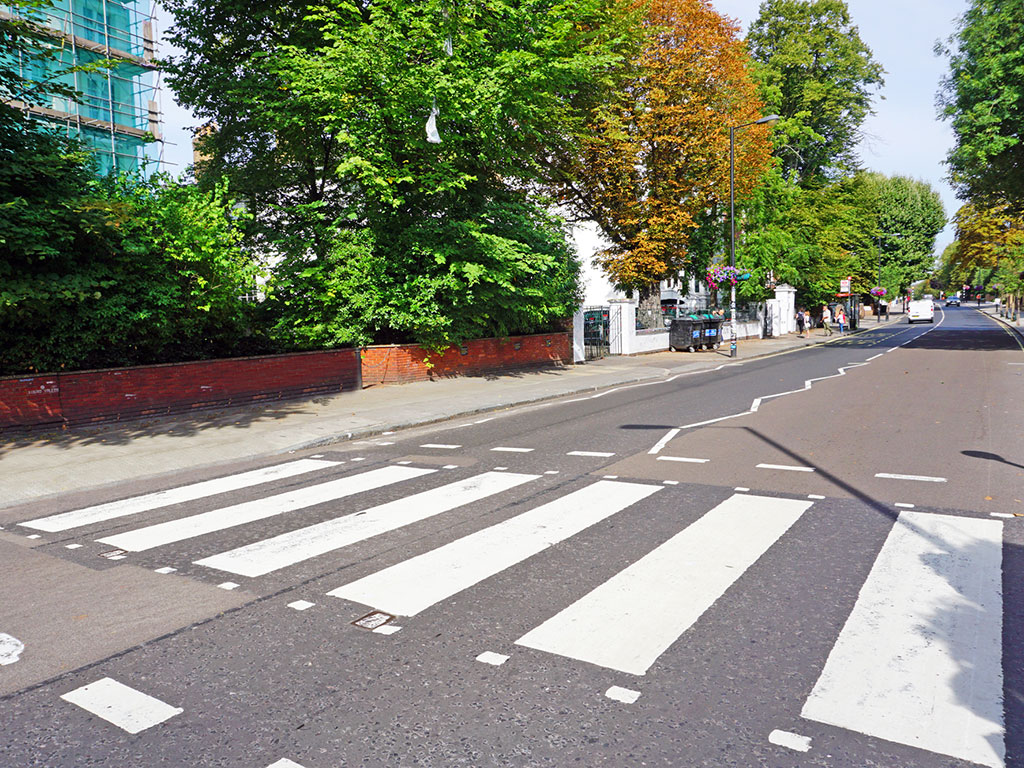 Inglaterra - Londres (Abbey Road e a faixa de pedestres mais famosa do mundo)