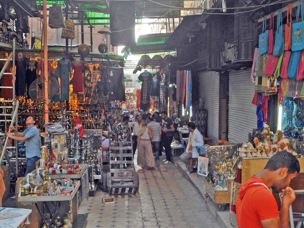 Egito - Mercado do Cairo (Khan El Khalili)
