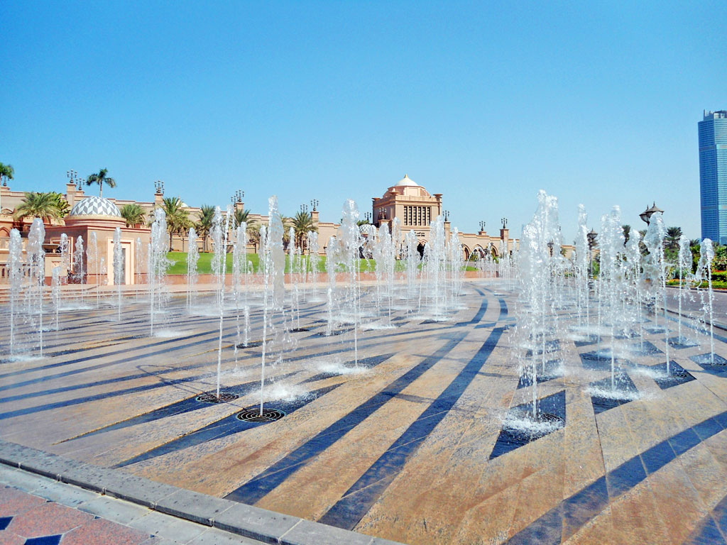 Emirados Árabes - Abu Dhabi - Palácio dos Emirados