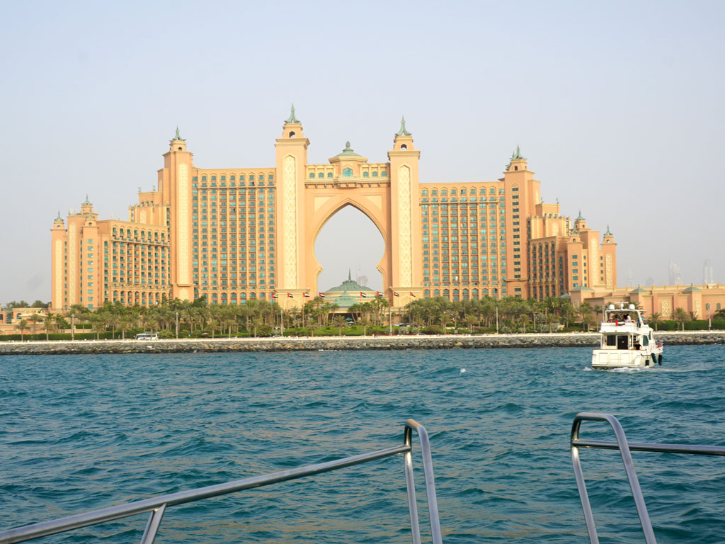 Emirados Árabes - Dubai - Ilha artificial - Hotel Atlantis