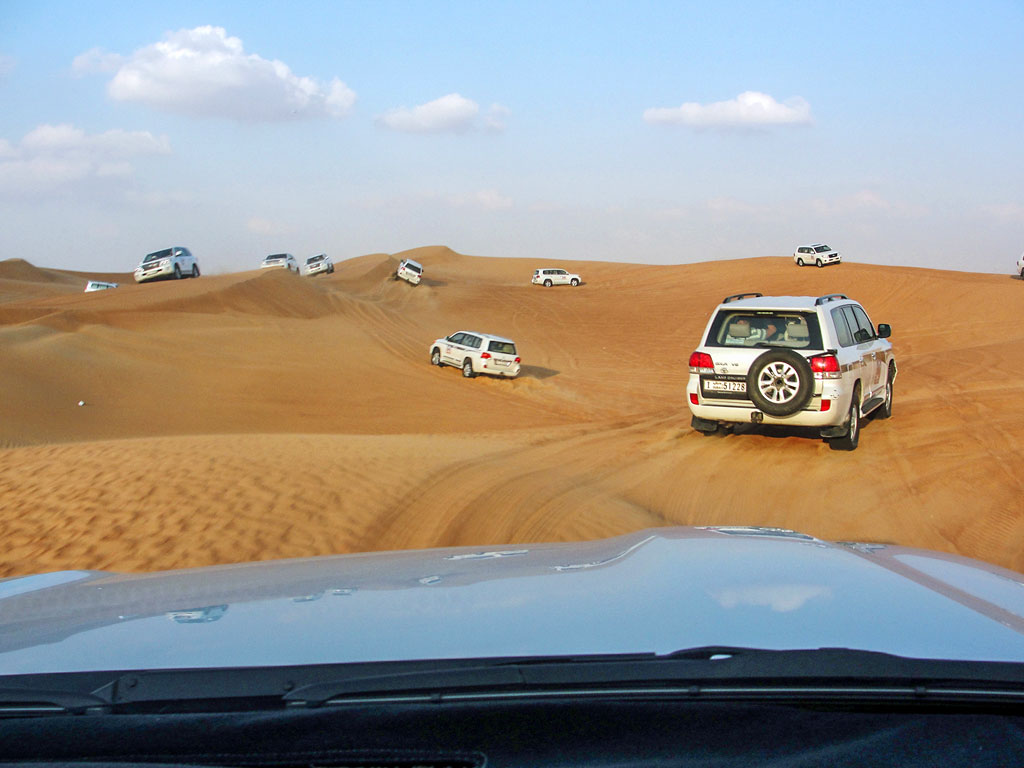 Emirados Árabes - Dubai - Passeio de 4x4 no Deserto da Arábia