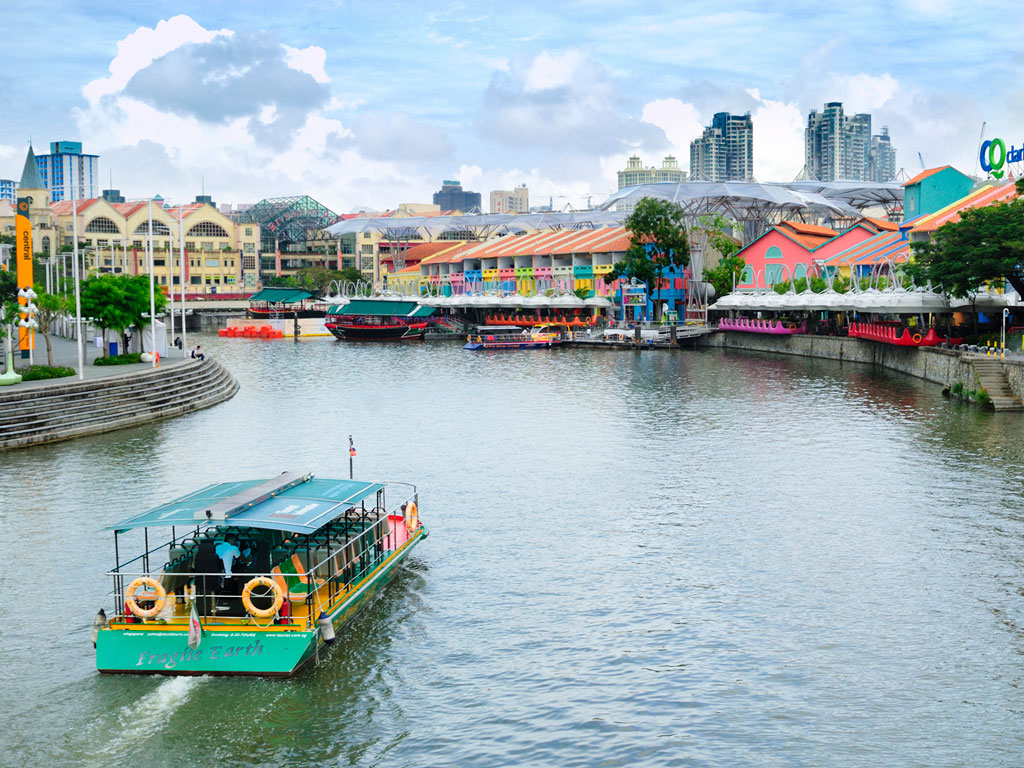 Singapura - Boat Quay