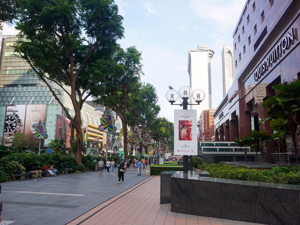 Singapura - rua Orchard