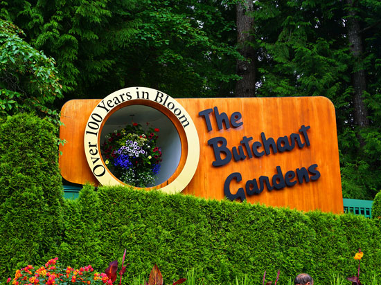 Canadá - Victoria Island - Jardins Butchart