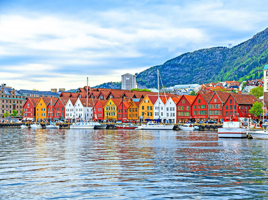 Noruega - Bergen - Casas da Liga Hanseática