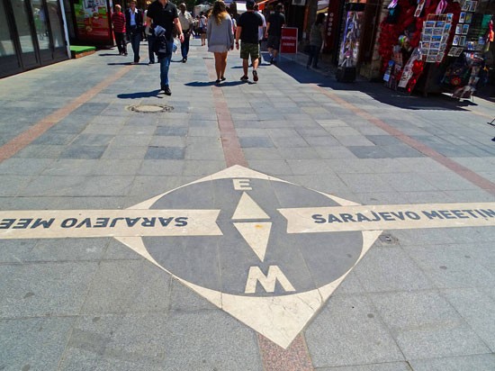 Bósnia - Sarajevo - Passeio pela cidade
