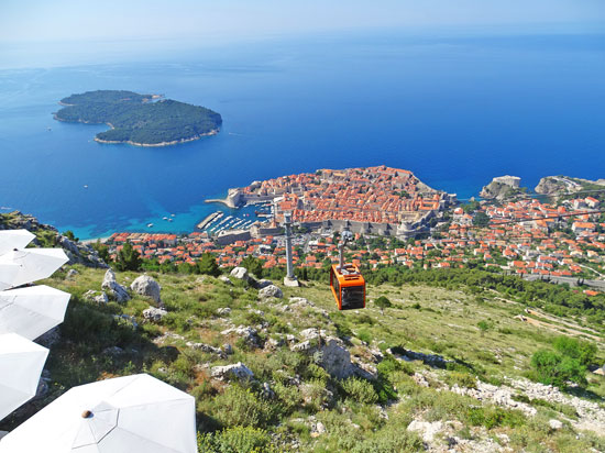 Croácia - Dubrovnik - Vista panorâmica