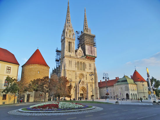 Croácia - Zagreb - Catedral de São Marcos