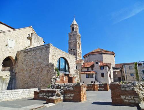 Experiência: Split – Visita do antigo palácio de Diocleciano!
