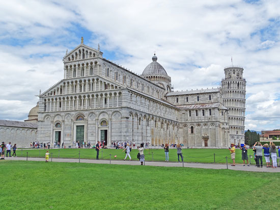 Itália - Pisa - Catedral e Torre de Pisa