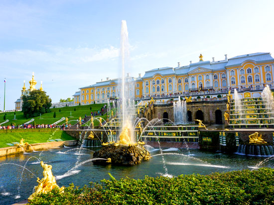Rússia - St. Petersburgo - Palácio Peterhof