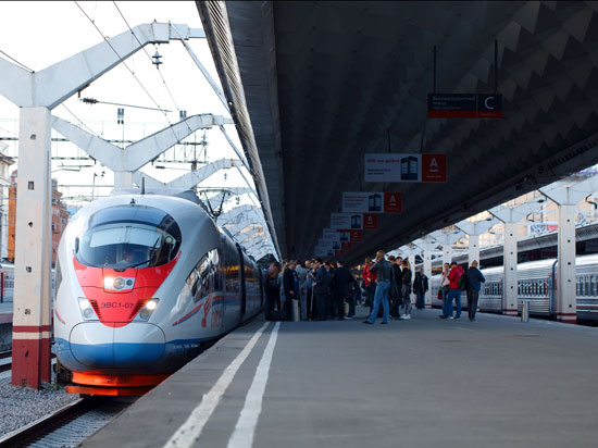 Rússia - Trem bala de St. Petersburgo a Moscou (Sapsan)