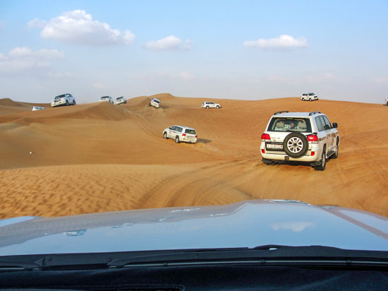 Emirados Árabes - Dubai - Passeio de 4x4 no deserto