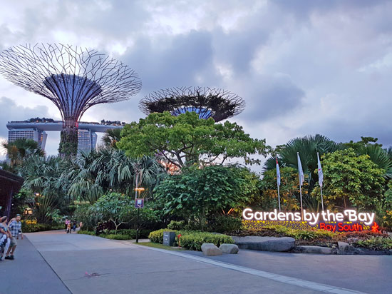 Singapura - Gardens by the bay