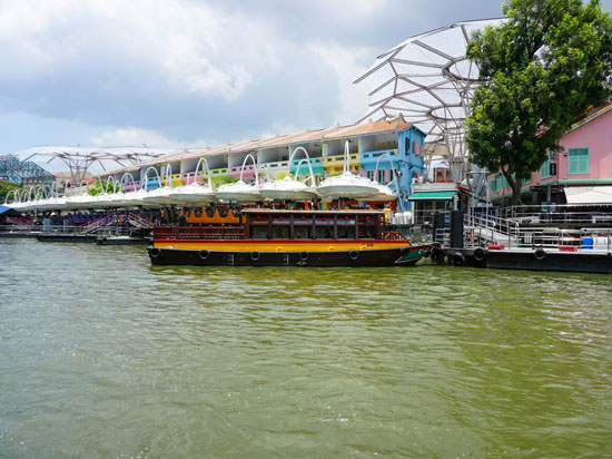 Singapura - Boat Quay