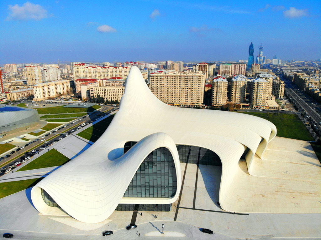 Azerbaijão - Baku - Centro Heydar Aliyev