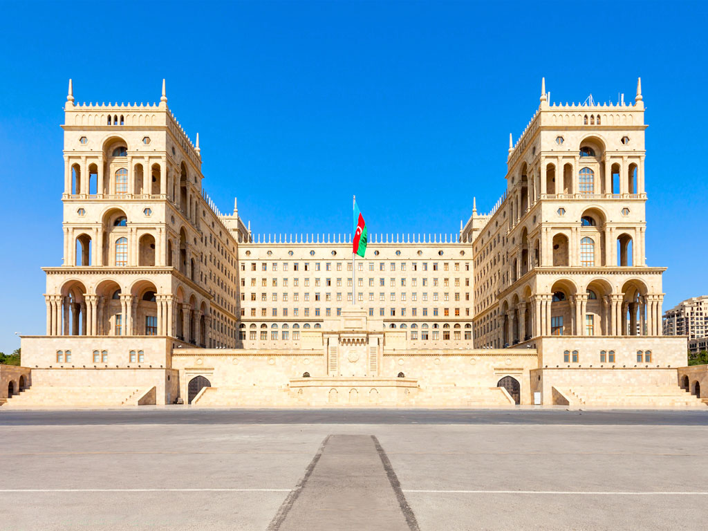 Azerbaijão - Baku - Palácio do Governo
