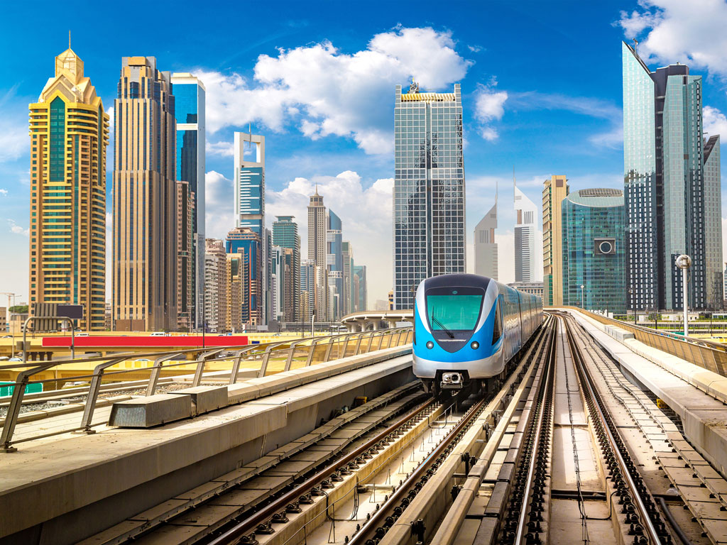 Emirados Árabes - Dubai - Metrô