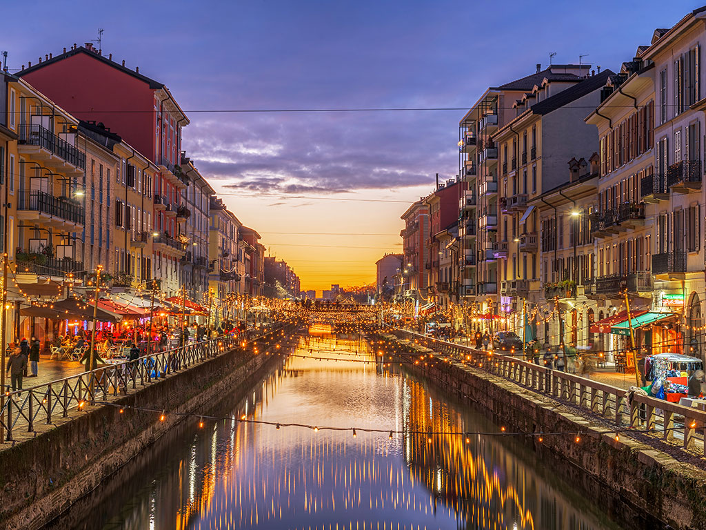Itália - Milão - Bairro Navigli